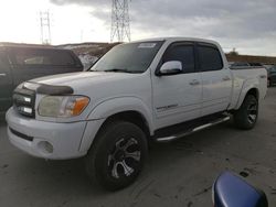 Salvage trucks for sale at Littleton, CO auction: 2006 Toyota Tundra Double Cab SR5