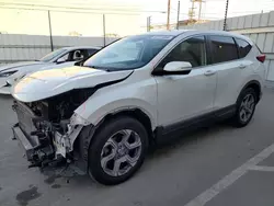 Salvage cars for sale at Sun Valley, CA auction: 2019 Honda CR-V EX