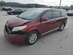 Salvage cars for sale at Lebanon, TN auction: 2011 Toyota Sienna XLE