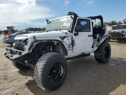 Jeep Wrangler Unlimited Sport salvage cars for sale: 2015 Jeep Wrangler Unlimited Sport