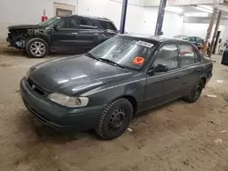 Toyota Corolla salvage cars for sale: 2000 Toyota Corolla VE