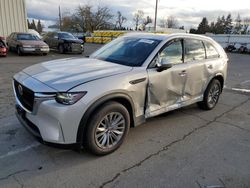 Salvage cars for sale at Woodburn, OR auction: 2024 Mazda CX-90 Preferred