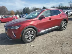 Salvage cars for sale at Madisonville, TN auction: 2021 Buick Envision Essence