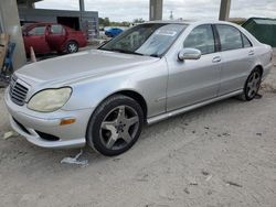 Salvage cars for sale at West Palm Beach, FL auction: 2003 Mercedes-Benz S 500