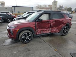 Salvage cars for sale at New Orleans, LA auction: 2022 Chevrolet Trailblazer RS