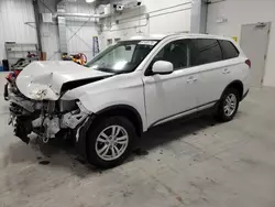 Mitsubishi salvage cars for sale: 2018 Mitsubishi Outlander ES