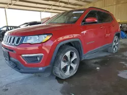 Jeep Compass salvage cars for sale: 2017 Jeep Compass Latitude