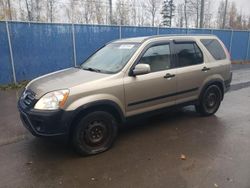 Salvage cars for sale at Moncton, NB auction: 2006 Honda CR-V EX