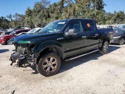 Salvage cars for sale from Copart Ocala, FL: 2015 Ford F150 Supercrew