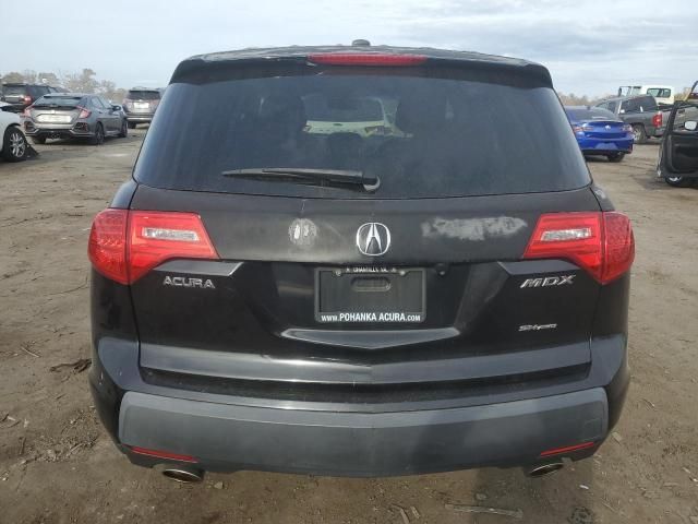 2008 Acura MDX Technology