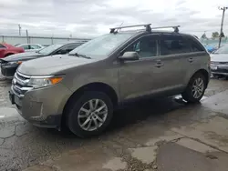 Salvage cars for sale at Dyer, IN auction: 2014 Ford Edge Limited