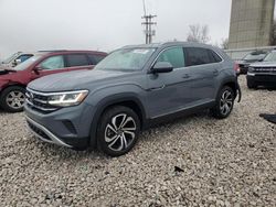 Volkswagen salvage cars for sale: 2021 Volkswagen Atlas Cross Sport SEL Premium