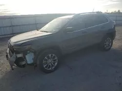 Salvage cars for sale at Fredericksburg, VA auction: 2019 Jeep Cherokee Latitude Plus