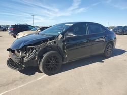 2016 Toyota Corolla L en venta en Wilmer, TX