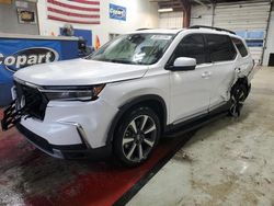 Salvage cars for sale at Angola, NY auction: 2024 Honda Pilot Elite