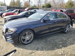 Mercedes-Benz salvage cars for sale: 2017 Mercedes-Benz E 300 4matic