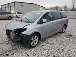 Salvage cars for sale at Wayland, MI auction: 2011 Toyota Sienna LE