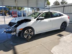 Buy Salvage Cars For Sale now at auction: 2018 Honda Civic EXL