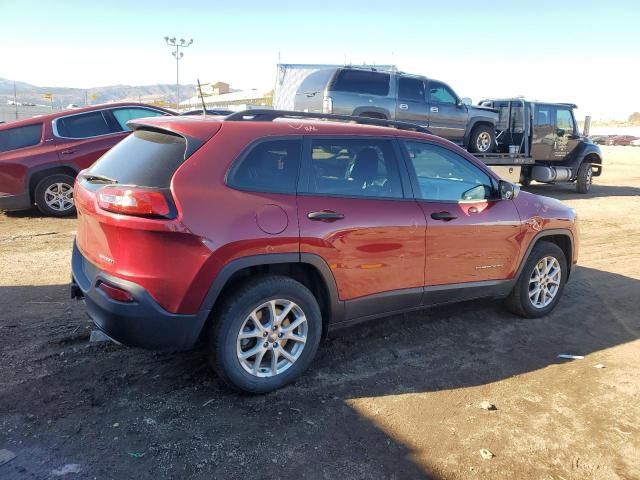 2016 Jeep Cherokee Sport