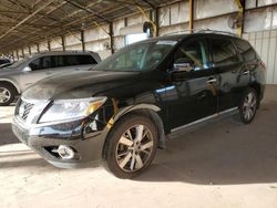 Carros salvage sin ofertas aún a la venta en subasta: 2013 Nissan Pathfinder S