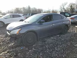 Nissan salvage cars for sale: 2014 Nissan Sentra S