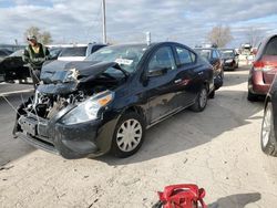 Salvage cars for sale from Copart Pekin, IL: 2017 Nissan Versa S