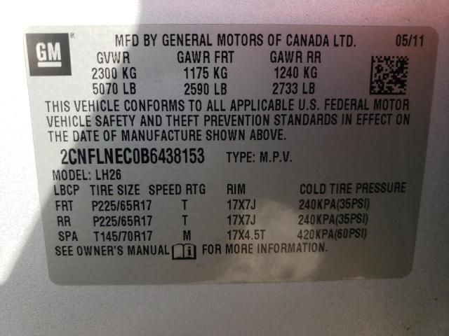 2011 Chevrolet Equinox LT