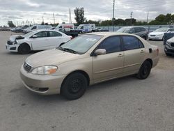 Toyota salvage cars for sale: 2007 Toyota Corolla CE