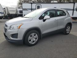 Salvage cars for sale from Copart Glassboro, NJ: 2016 Chevrolet Trax LS