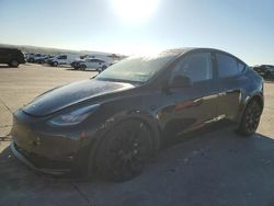 Salvage cars for sale at Grand Prairie, TX auction: 2022 Tesla Model Y