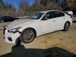 Infiniti salvage cars for sale: 2018 Infiniti Q50 Luxe