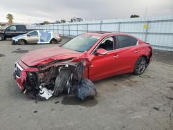 Infiniti salvage cars for sale: 2017 Infiniti Q50 RED Sport 400