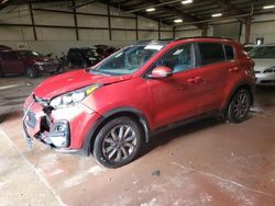 Salvage cars for sale at Lansing, MI auction: 2021 KIA Sportage S