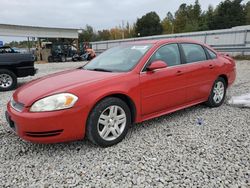 Salvage cars for sale at Memphis, TN auction: 2012 Chevrolet Impala LT