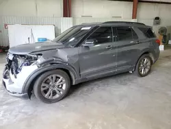 Ford Explorer xlt salvage cars for sale: 2022 Ford Explorer XLT