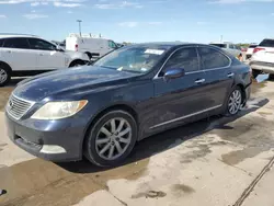 2007 Lexus LS 460 en venta en Wilmer, TX