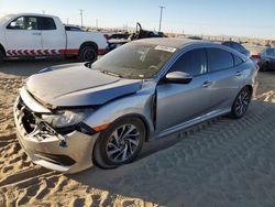 Honda salvage cars for sale: 2018 Honda Civic EX