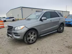 Mercedes-Benz m-Class salvage cars for sale: 2014 Mercedes-Benz ML 350 Bluetec