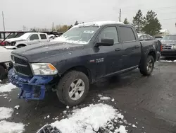 Salvage trucks for sale at Denver, CO auction: 2017 Dodge RAM 1500 ST