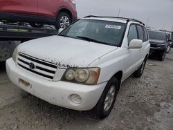 Salvage cars for sale at Cahokia Heights, IL auction: 2002 Toyota Highlander Limited