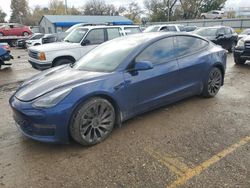 Tesla Vehiculos salvage en venta: 2021 Tesla Model 3