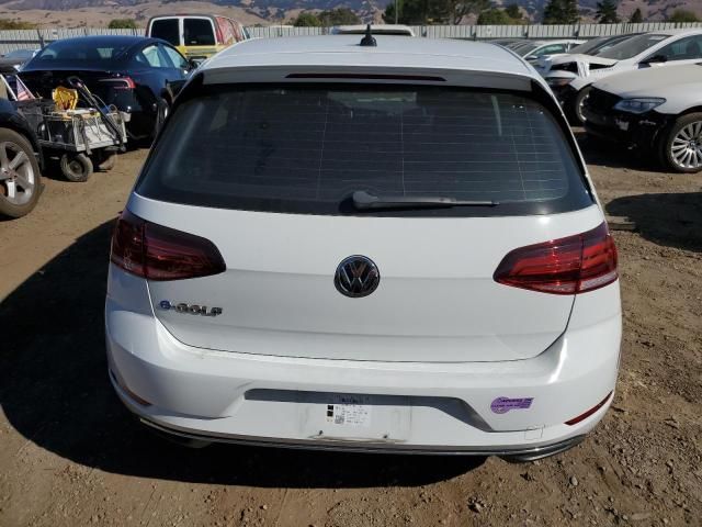 2019 Volkswagen E-GOLF SE