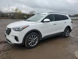 Salvage cars for sale at Columbia Station, OH auction: 2017 Hyundai Santa FE SE