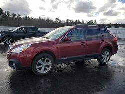 Salvage cars for sale at Windham, ME auction: 2013 Subaru Outback 2.5I Premium