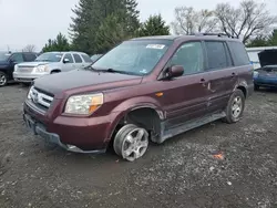 Salvage cars for sale at Finksburg, MD auction: 2008 Honda Pilot EXL