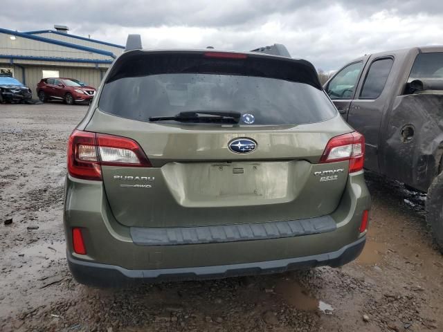 2015 Subaru Outback 2.5I Limited