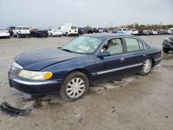 Salvage cars for sale at Indianapolis, IN auction: 2002 Lincoln Continental