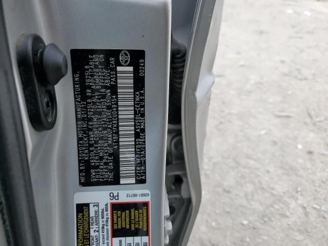 2012 Toyota Camry Base