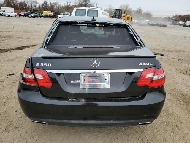 2012 Mercedes-Benz E 350 4matic