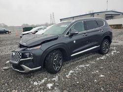 Salvage cars for sale at Barberton, OH auction: 2023 Hyundai Santa FE Limited